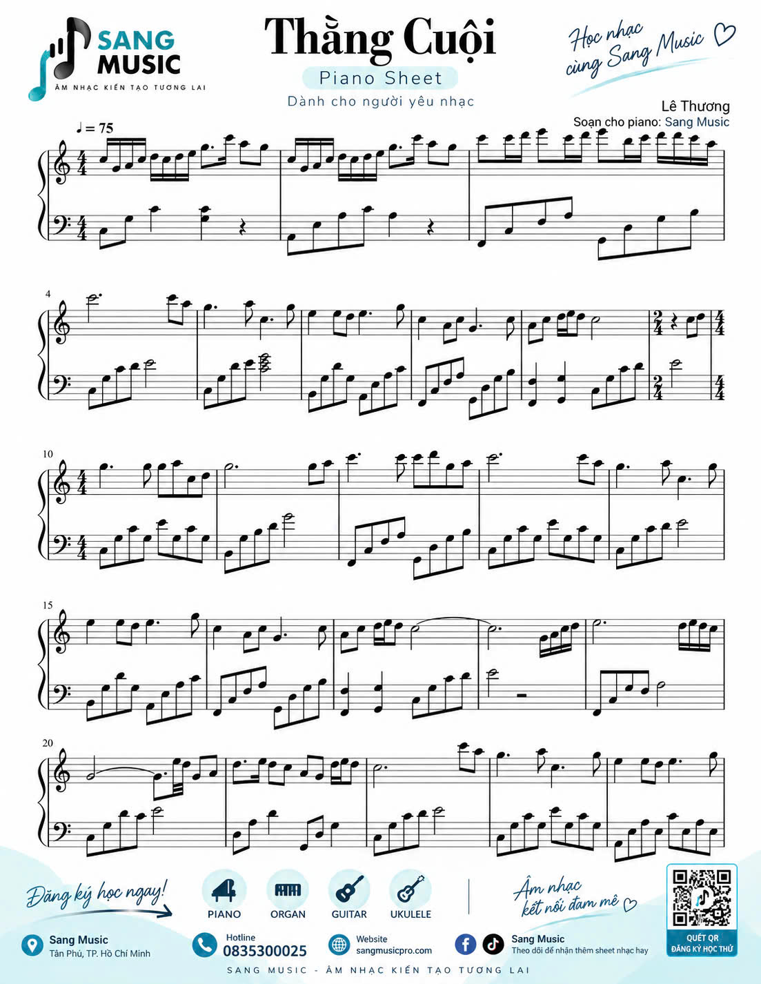 SHEET PIANO TRĂNG CUỘI PDF